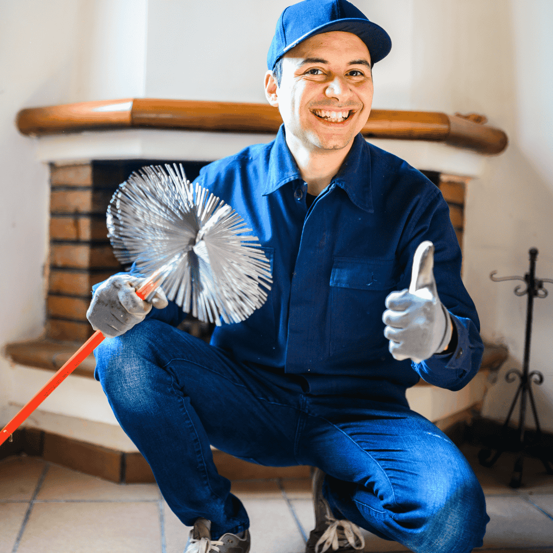 chimney cleaner with chimney of america